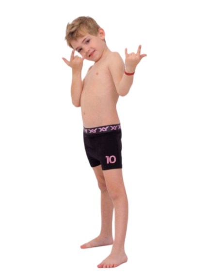 Bóxer Niño Algodón y Lycra Messi 10 - 1084