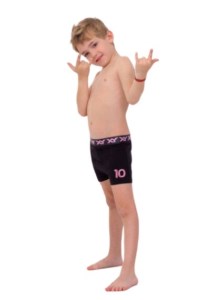 Bóxer Niño Algodón y Lycra Messi 10 - 1084