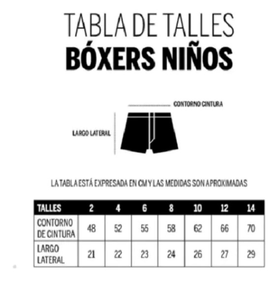 Bóxer Niño Algodón y Lycra Messi 10 - 1084