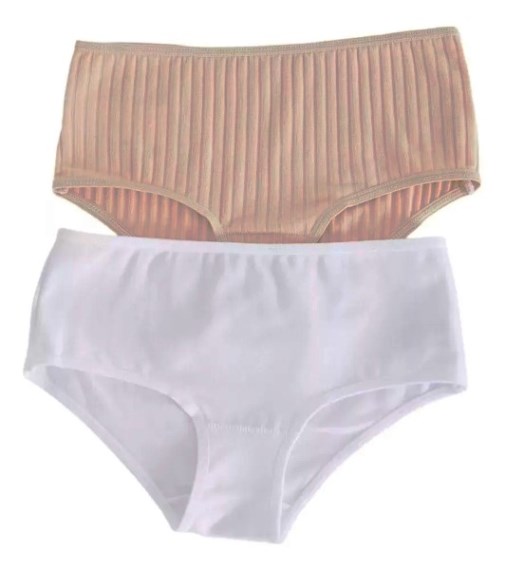 Pack x2 Culotte de Algodón Nena Surtido - 53638