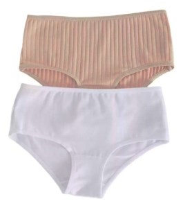 Pack x2 Culotte de Algodón Nena Surtido - 53638