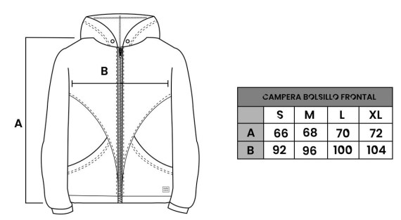 Campera Estampada Cromo - 524