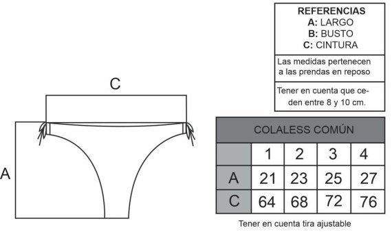 Colaless para Atar Bonnie- C4325B