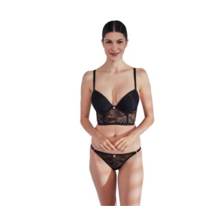 Corpiño con Corset Encaje Bianca - 271-116