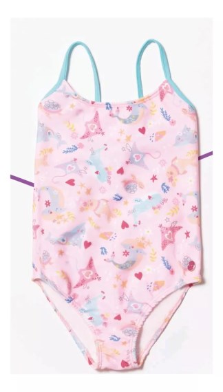 Malla Enteriza de Nena Estampada - 60057