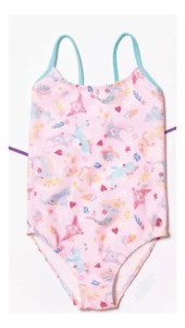 Malla Enteriza de Nena Estampada - 60057