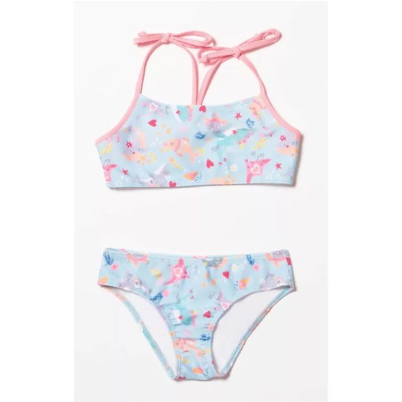 Top y Bombacha de Nena Estampada - 60056