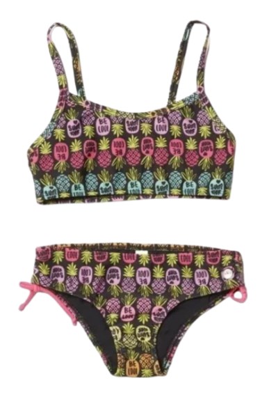 Bikini Top y Bombacha Estampada - 60054