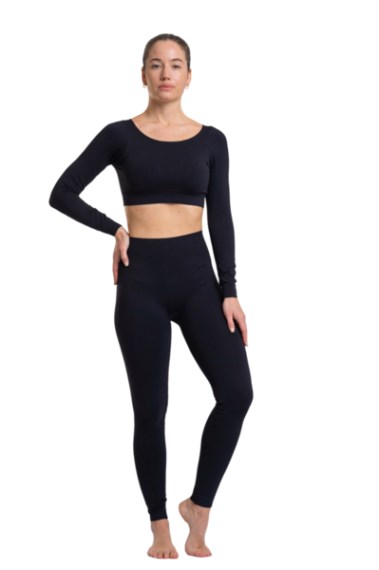 Remera Top Manga Larga Moksha - 2046