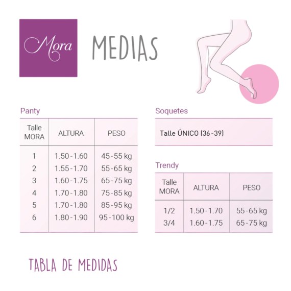 Medias 3-4 Ultra Opaca - 1240