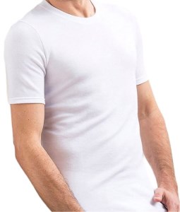 534 - Camiseta Térmica Manga Corta Escote Redondo