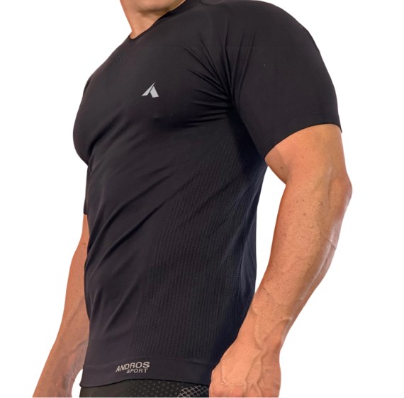  5318 - Camiseta Deportiva Manga Corta Escote Redondo