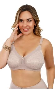   425 - Corpiño Reductor Sin Aro Con Puntilla