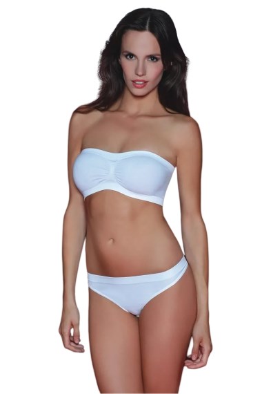 923 - Corpiño Bandeau Seamless