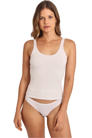 732 - Camiseta Bretel Ancho Seamless