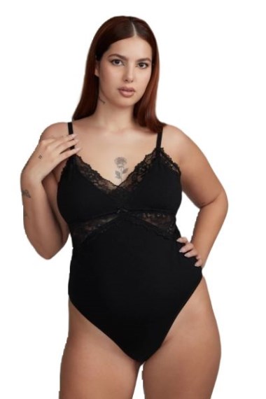 Body de Algodón con Lycra - 60401
