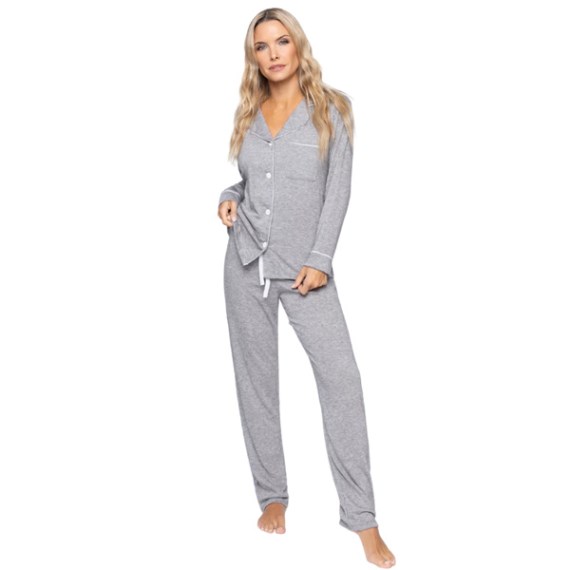 11752 - Pijama Camisero M/L Cozy