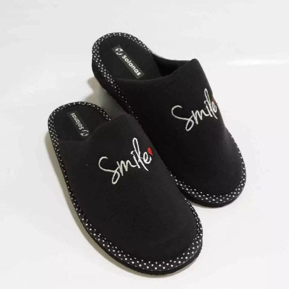 149 - Pantuflas de Algodón Abiertas Smile